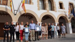 certificacion aenor policia local santa eularia y cala playa llonga