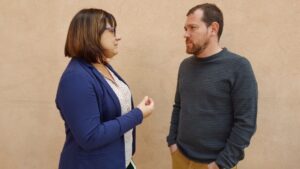 David Abril y Bel Busquets