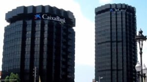 Sede de CaixaBank en Barcelona