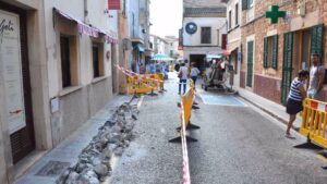 calle portell santanyi obras