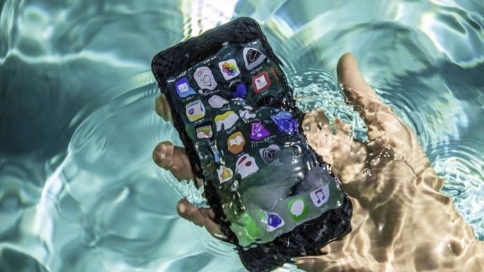 iphone agua