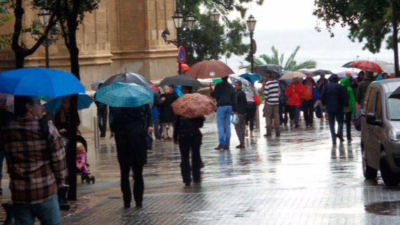 Lluvia en Palma