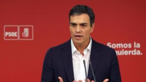 El secretario general del PSOE, Pedro S&aacute;nchez
