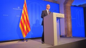 Turull es conseller de Presidencia y Portavoz del Gobierno de la Generalidad