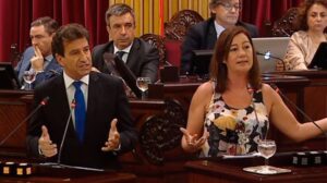 Company se ha estrenado en un debate frente a Armengol