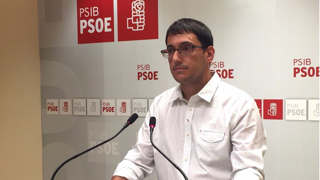 El portavoz del PSIB-PSOE, Iago Negueruela