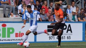 Imagen de un momento del partido