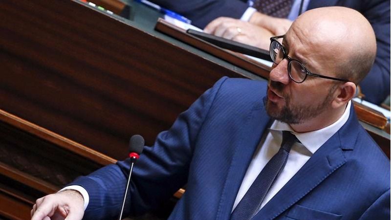 El primer ministro belga, Charles Michel