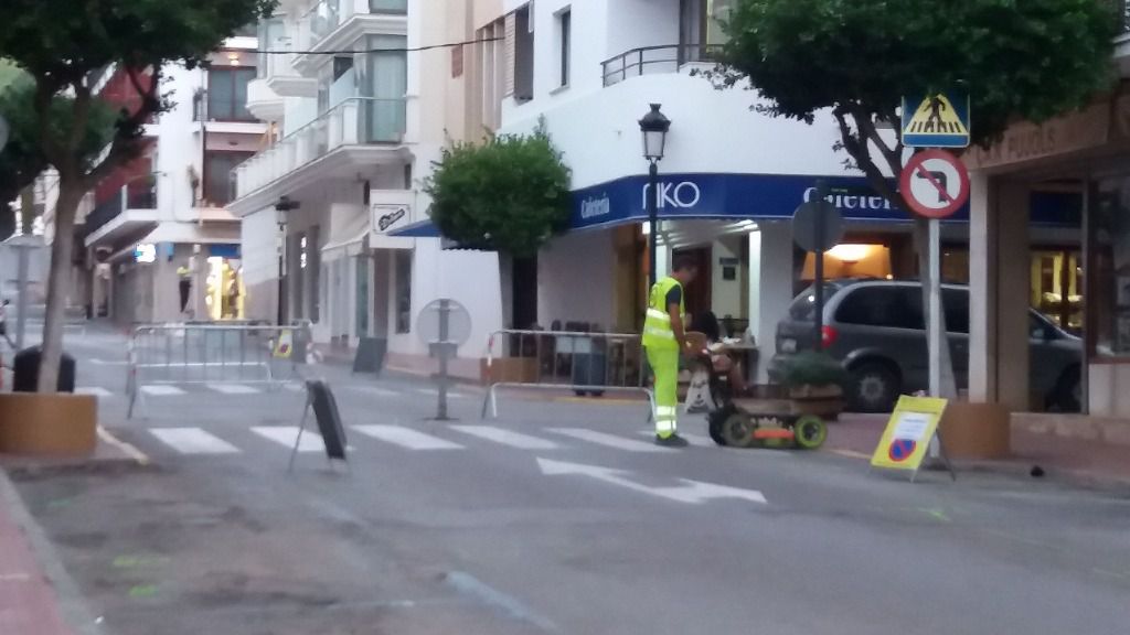 obras peatonalizacion isidor macabich santa eularia