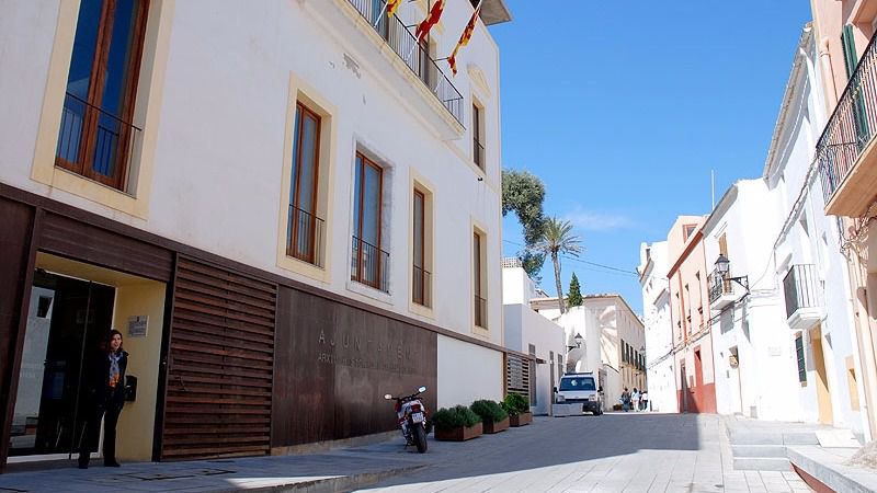 Can Botino, sede de la alcaldía de Vila