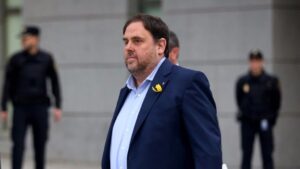Imagen del exvicepresident de la Generalitat, Oriol Junqueras