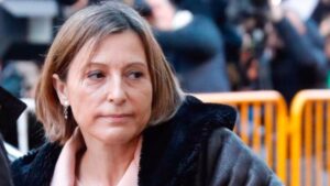 Carme Forcadell es la presidenta del Parlament de Catalunya