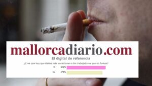 Encuesta fumar en el trabajo