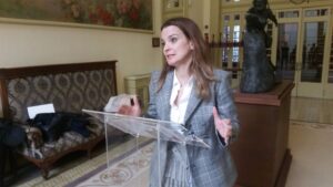 Margalida Prohens es la portavoz parlamentaria del PP de Balears