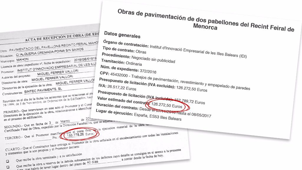 combo obras menorca