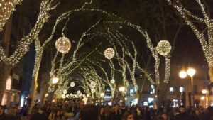 Navidad iluminaci&oacute;n luces