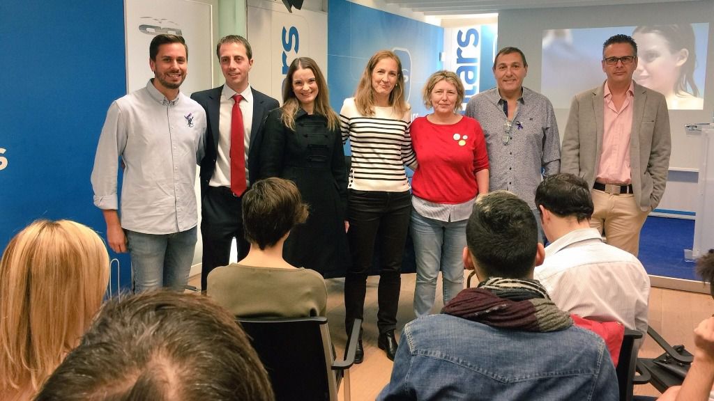 Marga Prohens, Jeroni Salom y Llorenç Galmés han arropado a NNGG