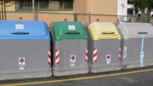 contenedores basura reciclaje