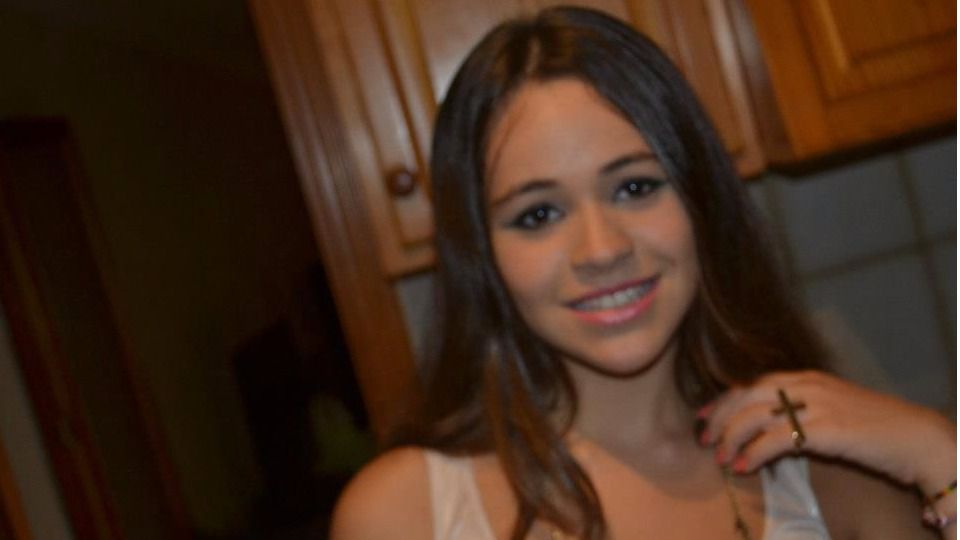 Malén Ortiz en una imagen de Facebook poco antes de su desaparición
