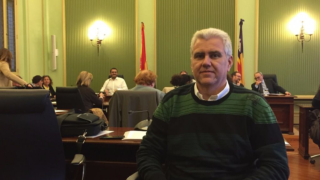 El presidente de El PI de Palma, Josep Melià