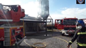 Bombers de Mallorca trabajan desde las 10.10 horas