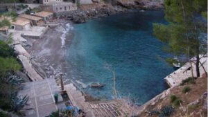 Imagen del peque&ntilde;o puerto de Sa Calobra, en Escorca