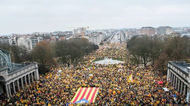 marcha independentista bruselas