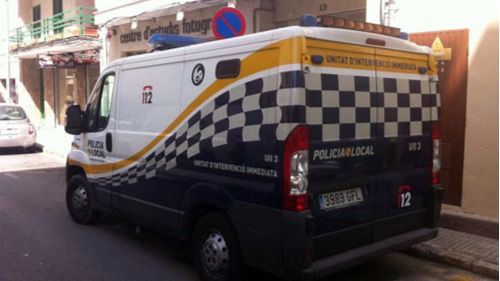 Imagen de archivo de un furgón de la Policía Local de Palma