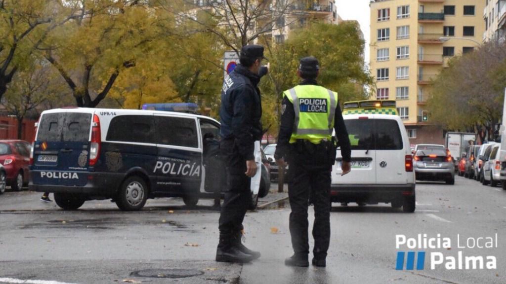 La Policía Local de Palma se hizo cargo del accidente