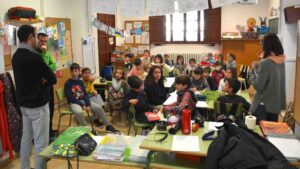 charla reciclaje escuela