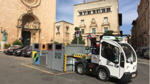 Nuevo sistema de recogida del centro de Palma
