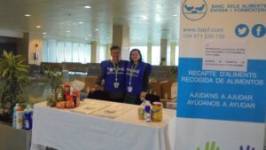 mesa banco alimentos aeropuerto