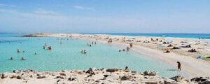 Playa de Illetas, en el Parque Natural de Las Salinas de Eivissa y Formentera