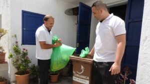 recogida organica bar centro formentera