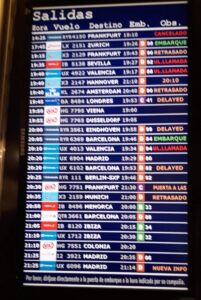 Cancelaciones en Son Sant Joan