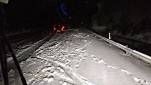 temporal nieve carretera