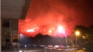 incendio pollen&ccedil;a