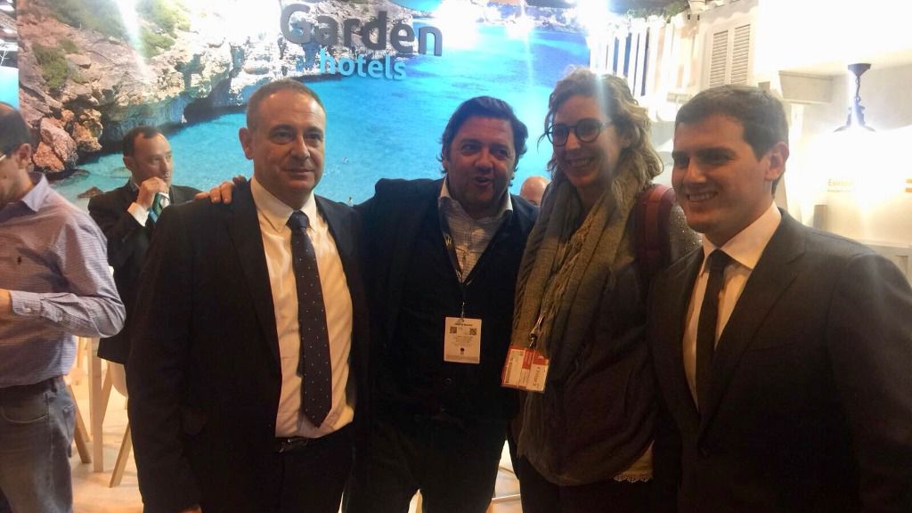 hoteleros con albert ribera fitur