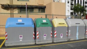 contenedores basura reciclaje