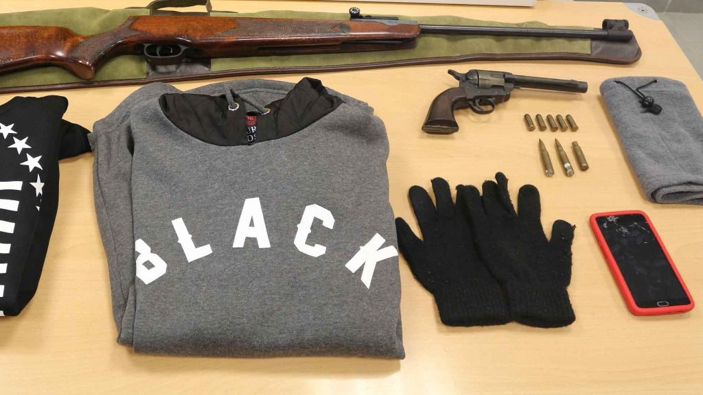 Armas utilizadas en los robos