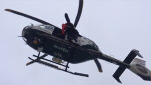 Tuvo que ser rescatado en helic&oacute;ptero
