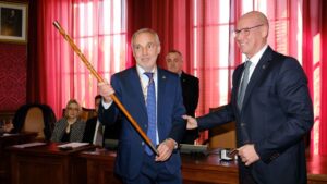 Estarellas en su toma de posesi&oacute;n