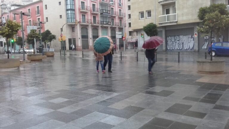 lluvia temporal