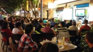 Imagen de un conocido restaurante de Blanquerna