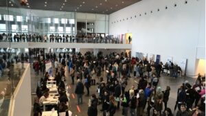 cola de trabajo Palacio de Congresos