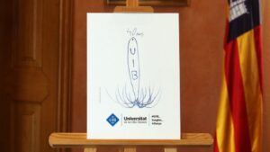 logo uib 40 aniversario Barcel&oacute;