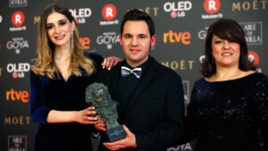 Carri&oacute; y Gost con el Goya