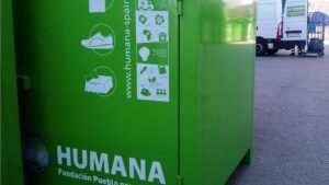 Humana contenedores ropa