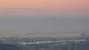 Vista de mallorca desde Barcelona