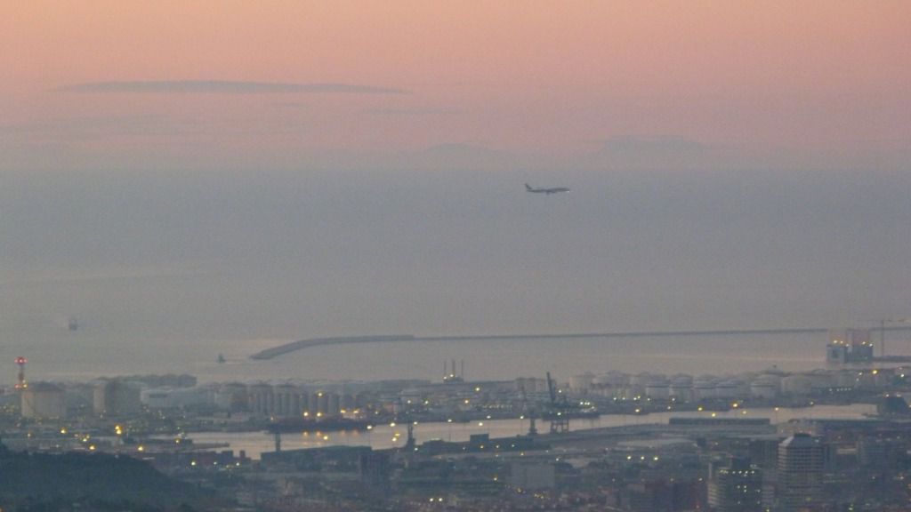 Vista de mallorca desde Barcelona